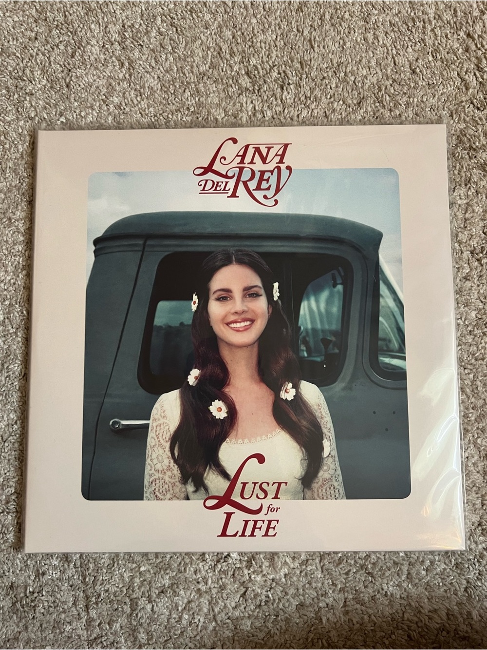 RARE 'Lust for Life' Lana Del Rey Coke Bottle Clear Vinyl